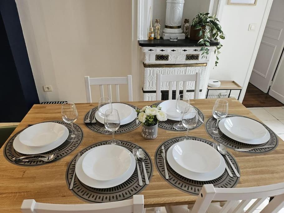 Charmant Nice Appartement 5 Personnes People Max Parigi Esterno foto