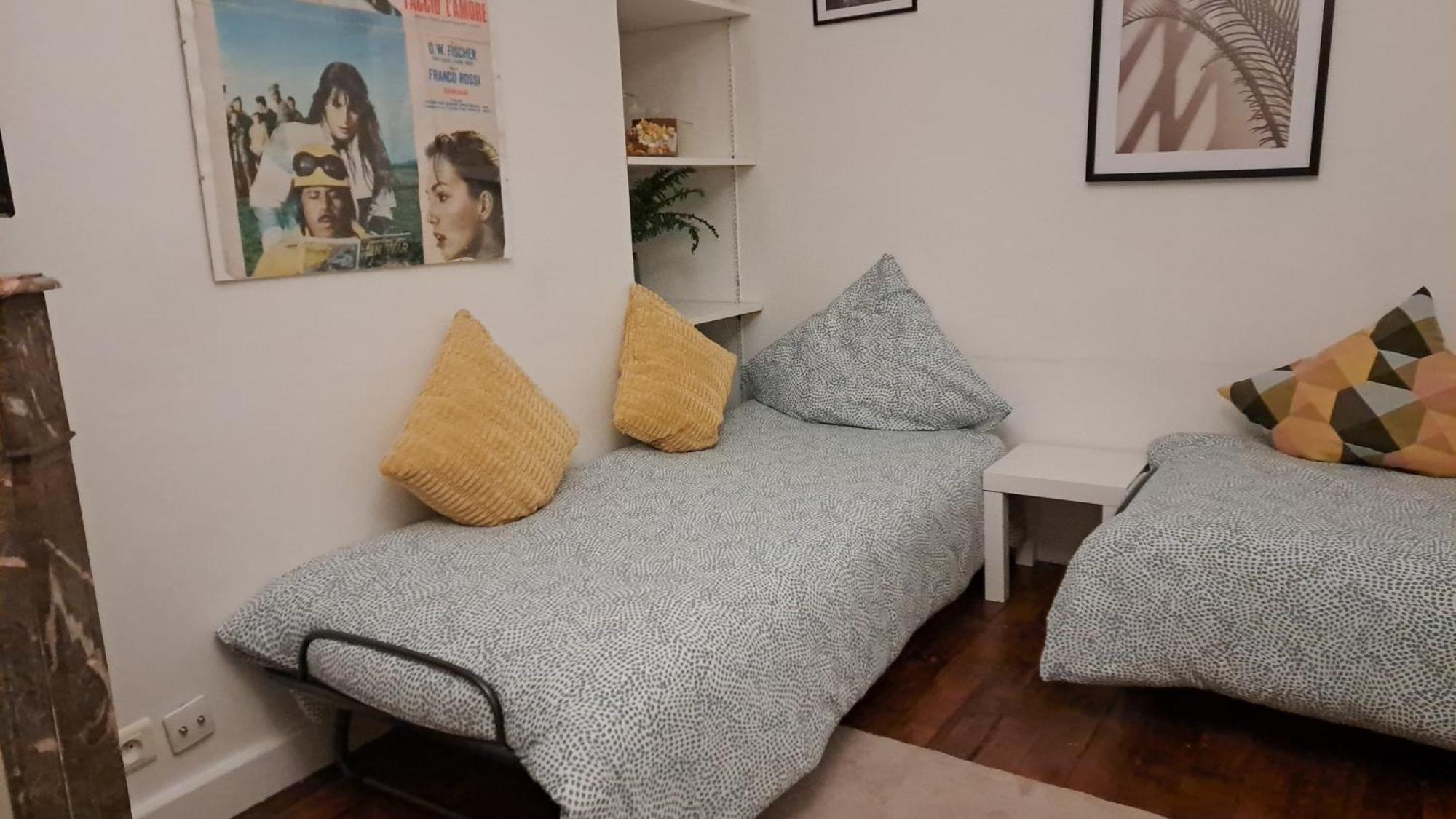 Charmant Nice Appartement 5 Personnes People Max Parigi Esterno foto